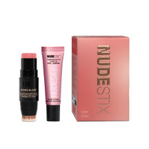 KIT BLUSH E BALM LABIAL NUDESTIX ROSY PINK GLOW